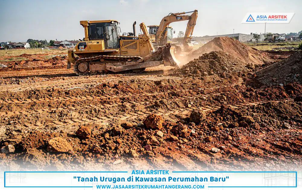 karakter tanah tangerang selatan pada lahan urugan kawasan perumahan baru