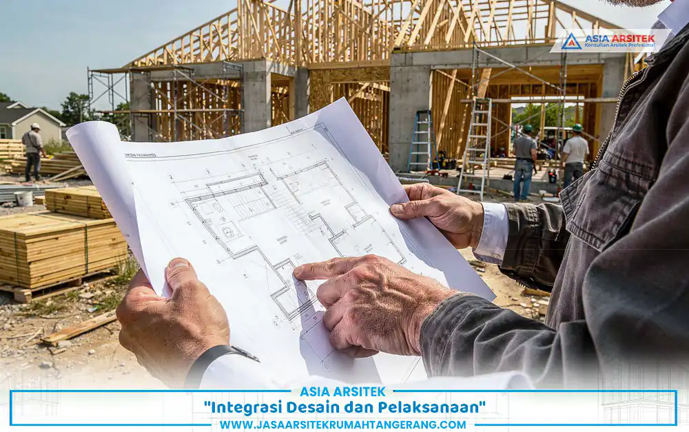 integrasi desain dan konstruksi jasa bangun rumah Rawabuntu yang terstruktur