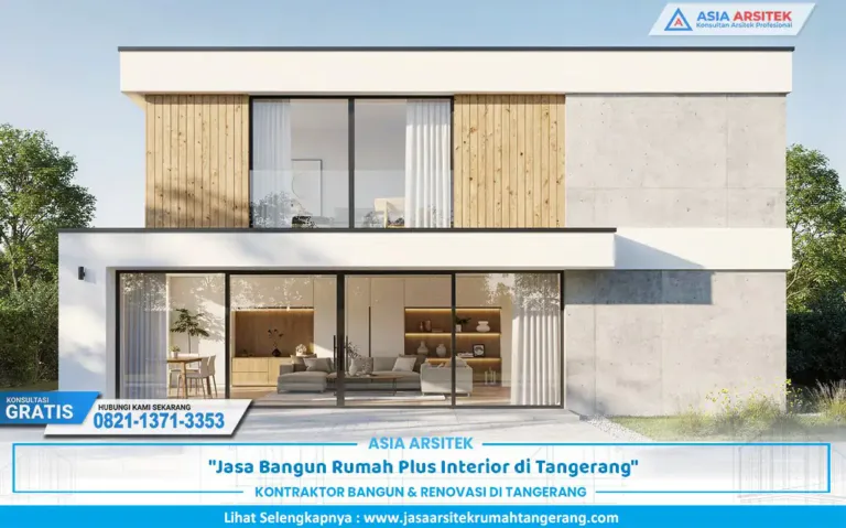 bangun rumah interior dengan konsep terintegrasi dari struktur hingga finishing
