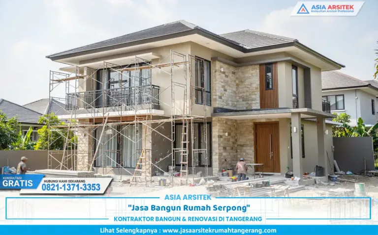 jasa bangun rumah serpong untuk hunian modern berkualitas