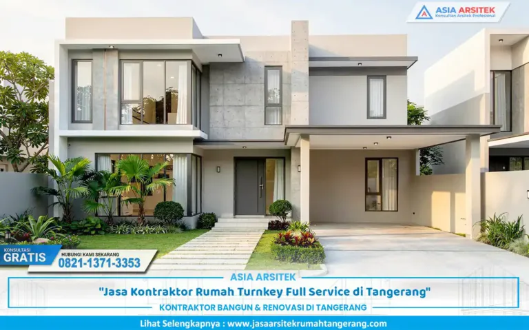 kontraktor rumah turnkey menghadirkan hunian siap huni dengan desain modern dan berkualitas
