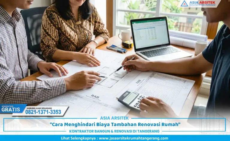 cara menghindari biaya tambahan renovasi rumah dengan perencanaan matang
