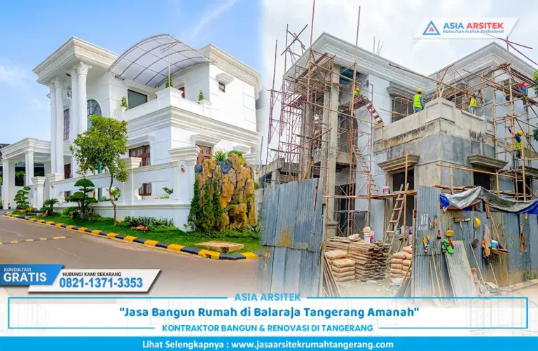 Jasa Bangun Rumah di Balaraja Tangerang Amanah