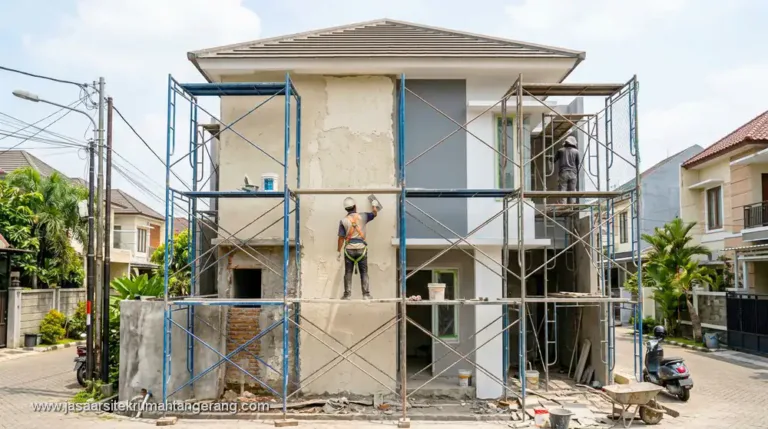 jasa renovasi rumah paket hemat di Tangerang oleh Asiaarsitek