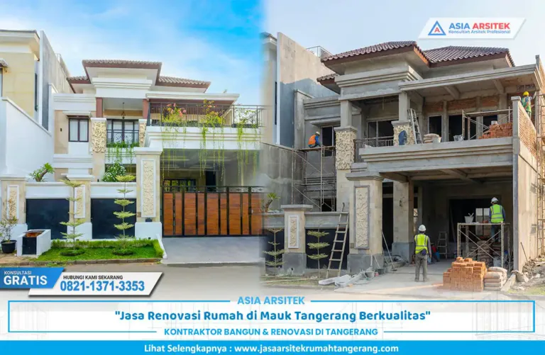 Jasa Renovasi Rumah di Mauk Tangerang Berkualitas