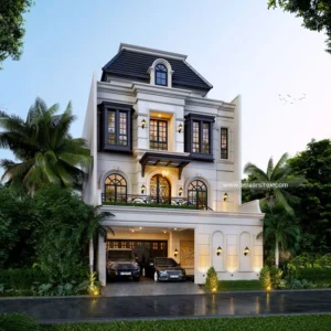 Desain Rumah Tropis Bapak RY