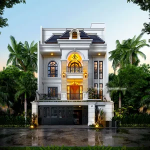 Desain Rumah Tropis Bapak DD Tangerang