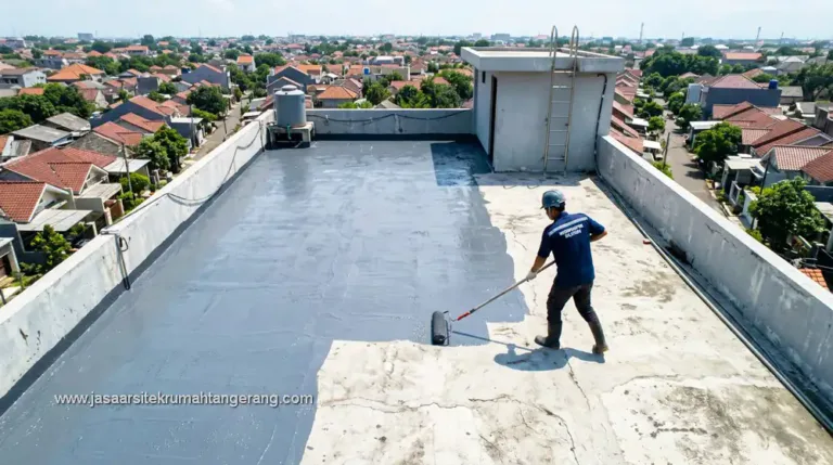 panduan waterproofing atap rumah Tangerang material dan aplikasi profesional
