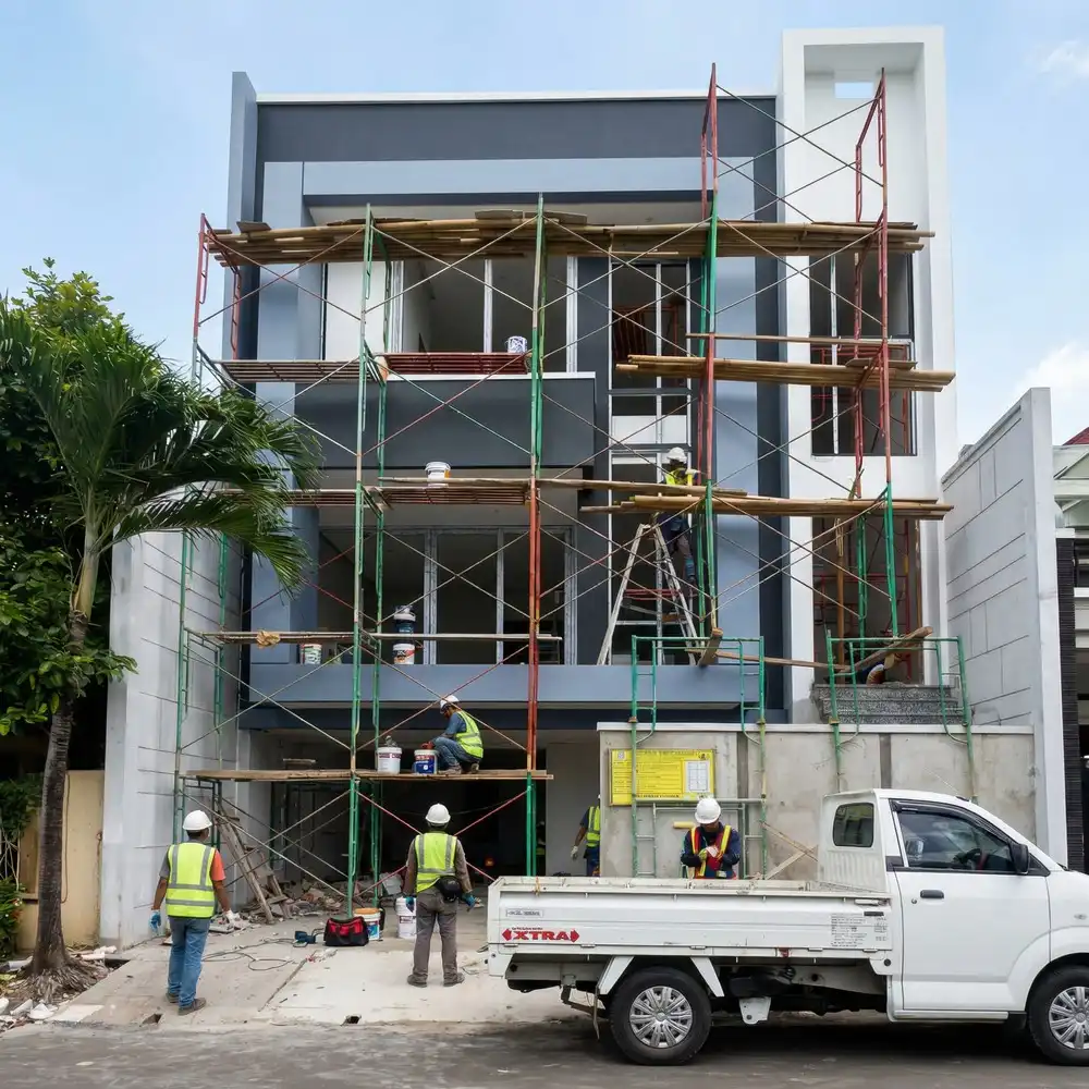 Realisasi renovasi rumah kolonial oleh Asia Arsitek di Semarang